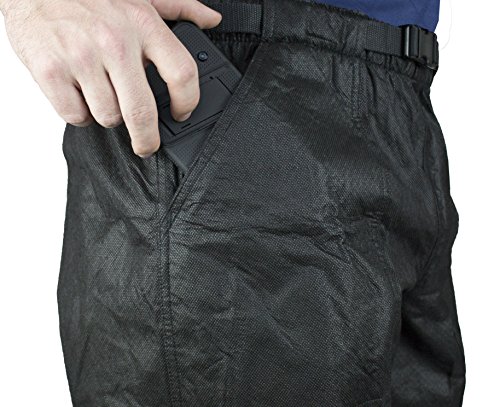 Compass RT33039-10-MD Raintek T50 Cargo Rain Pants, Black, Medium