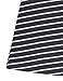 Timeson Women's Basic Round Neck Short Sleeve Striped Loose T-shirt Dress