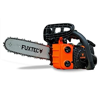 FUXTEC Benzin Baumpflegesäge Kettensäge FX-KS126 Schwertlänge 30 cm (12 Zoll), Schnittlänge 26 cm, 21 m/s Schnittgeschwindigk