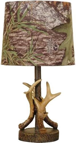 Mossy Oak Deer Antler Accent Lamp, Dark Woodtone by Mossy Oak Watches