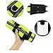 Petvins Dog Life Jacket Inflatable Pet Life Preserver Adjustable Air Sac Swiming Coat Safety Vest Fluorescent Green Small
