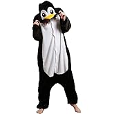 Très Chic Mailanda Animal Pajamas for Women Men Adult Onesie Unisex Sleepwear Halloween Cosplay Costume