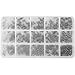HanTof 750pcs Silver Tiny Screws for Electronics, M1, M1.2, M1.4, M1.5, M1.7 Very Small Phillips Pan Head Self Tapping Screws, Micro Wood Screws, Mini Electronic Screws Assortment Kit-Carbon Steel