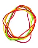 Chewable Jewelry - Pain Free Necklace - Fun Sensory Motor Aid - Speech And Communication Aid - Great For Autism And Sensory-Focused Kids - 6 Pack Solid Colors