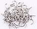 7/8 Inch Adjustable Nickel Plated Screw Hooks(40 Piece)