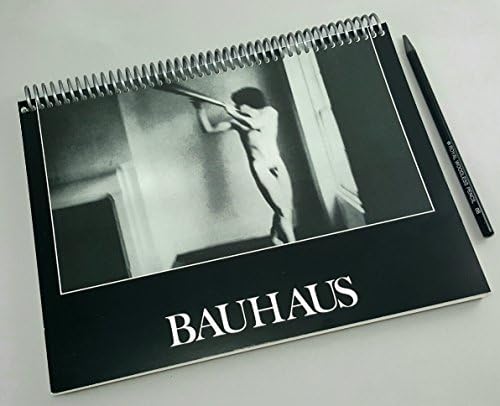 Bauhaus - In The Flat Field - Spiral Notebook Sketchbook - B6 Royal Graphite Pencil - Artist Gifts - Bela Lugosi's Dead - Album Cover Art - Punk Gifts - Birthday Gift For Music Lover