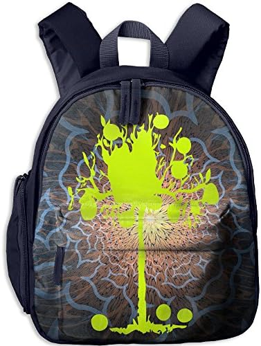 Geek Backback For Child Lime Tree Fruits Orchard Navy One Size