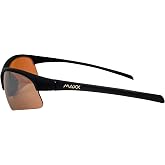 Maxx Sunglasses TR90 Maxx Domain HD Black Amber Lens