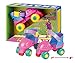 Liberty Imports Grow-with-Me Easy Training Adjustable Inline Rollerskates (Pink)