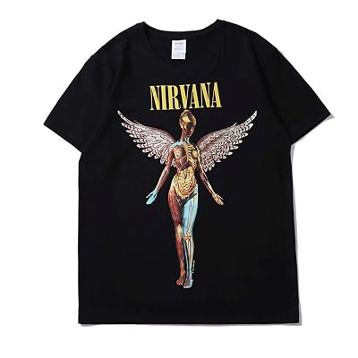 Utero T-Shirt Angel Vintage Graphic 