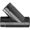 POWERTEC 2-1/2 Inch Y Fitting for 2 1/2 Inch Hose, 2 1/2 Inch Hose Connector Fittings for Dust Collection System, 1 pack (70179V)