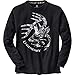 Legendary Whitetails Men's Signature Series Long Sleeve Tee Black Large