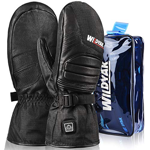 WILDYAK Heated Gloves for Men&Women, Rechargeable Electric Heated