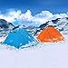 FLYTOP Backpacking Tent 2 Person Ultralight Waterproof Windproof Two Doors Easy Setup Double Layer 4 Season Dome Outdoor Camping Tents for Family Hunting Hiking Mountaineering Travel