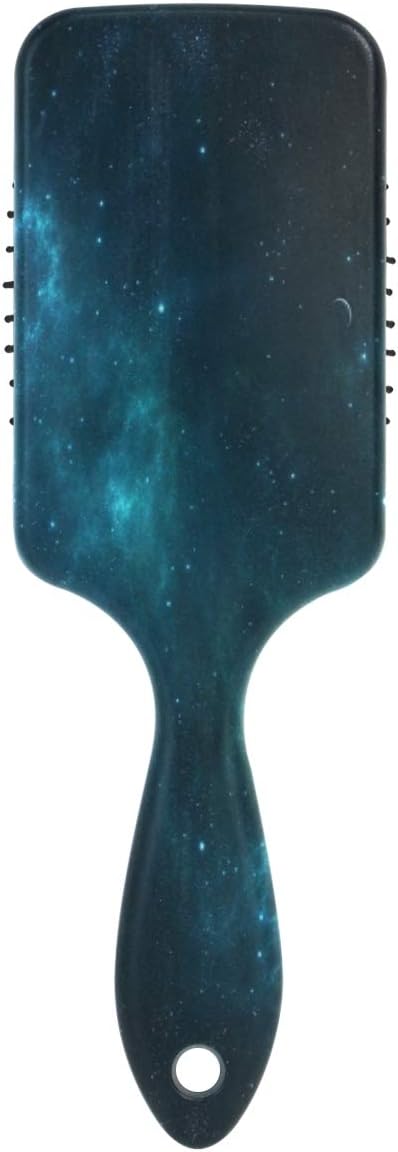 Women/Girls Hairbrush,Stars Moon Galaxy Hair Brushes with Nylon Ball-tipped & Air Cushion Plastic Comb for Anti Static & Frizz