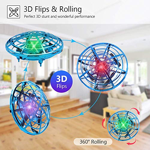 BIBIELF Flying Toys, Drone for Kids with Remote Control, Mini RC Drone with 2 Speed Models for Birthday Gifts for Kids… - Image 2