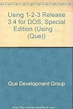 Using 1-2-3 Release 3.4 (Using ... (Que)) by 