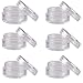 Goege 5 Gram New Empty Clear Portable Travelling Plastic Cosmetic Containers (50 pcs)