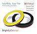 Graphic Art Tape, 8 Pack 66m x 3mm Tape for Whiteboard Marking Tape Lines Adhesive Erase Tape Dry Graphic Chart Tapes Grid Marking