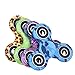 Fidget Spinner Helps Focusing Camouflage Color Best Stress Reducer Relieves ADHD Anxiety and Boredom (Sky color)