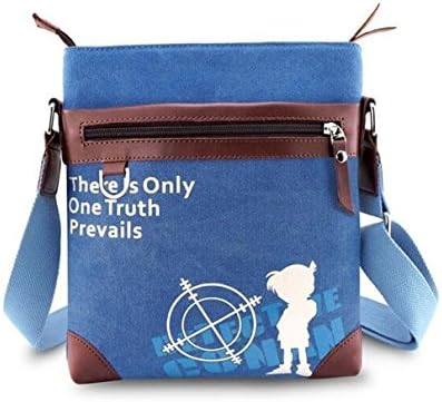 Detective Conan Anime Cosplay Messenger Bag - Canvas Shoulder Bag for All-Purpose Use