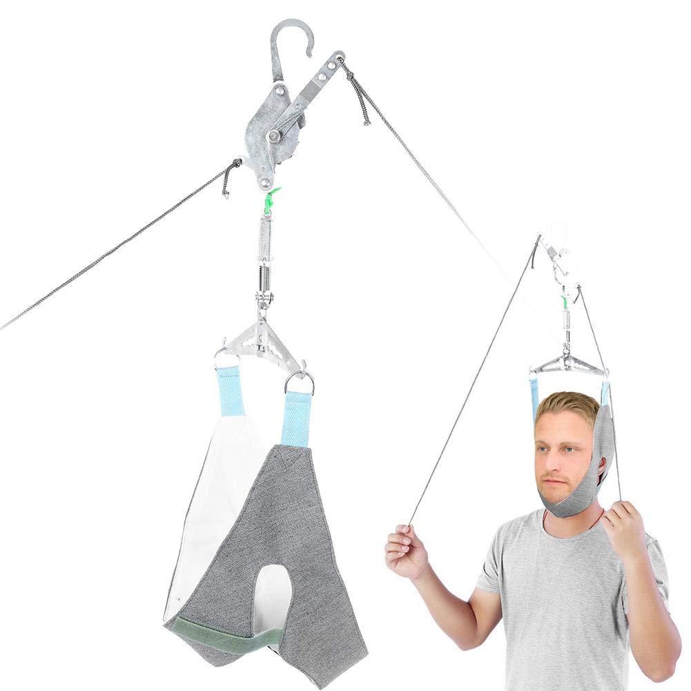 Cervical Traction Kit Over The Door Neck Traction Device Neck Stretcher Shoulder Pain Brace Relief