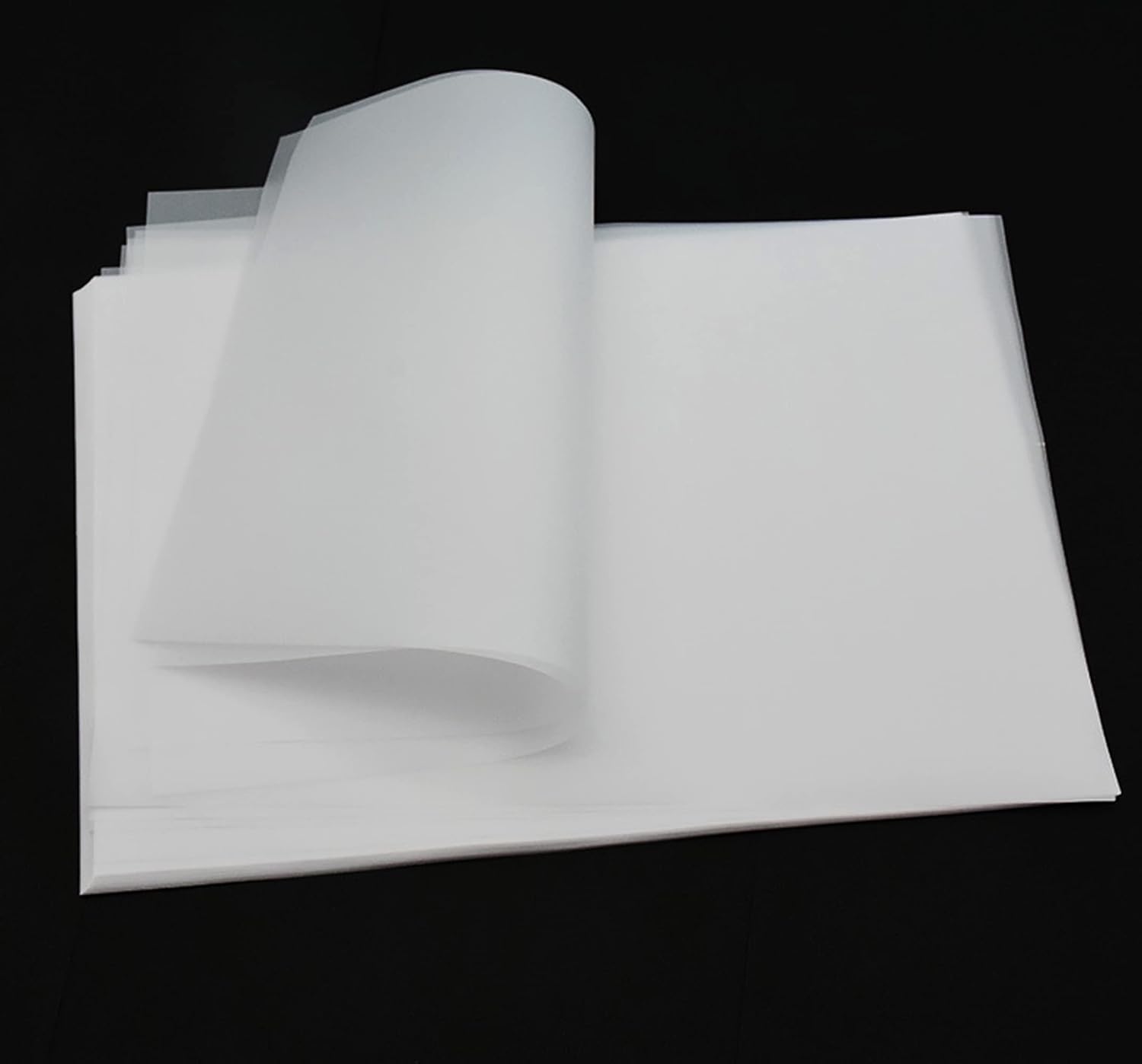 Transparent Paper 110g DIN A4 210 x 297 mm 50 Sheets Printable Transparent Craft Paper, Tracing Paper, Parchment Paper, Architect Paper