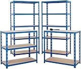 BiGDUG Heavy Duty Garage Shelving Unit 3 Bay 179x90x45 cm 1000 kg Bay view 8