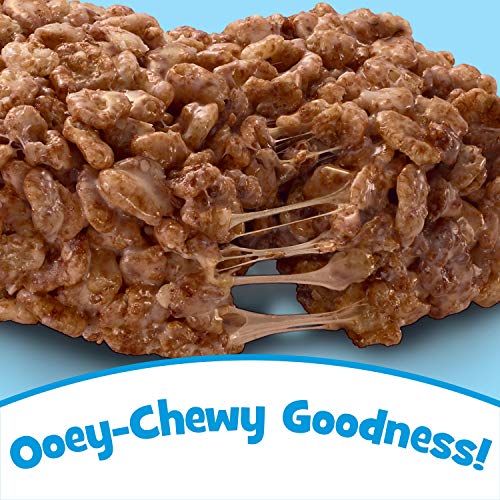 Kellogg's Cocoa Krispies Treats, Crispy Marshmallow Squares, Chocolate, Single Serve, 0.70 oz Bars (8 Count)