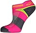ASICS Youth Quick Lyte Cushion Low Cut Socks, Safety Yellow Assorted, Medium