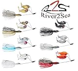 River2Sea Double Plopper Buzzbait Larry Dahlberg Topwater Bass Lure