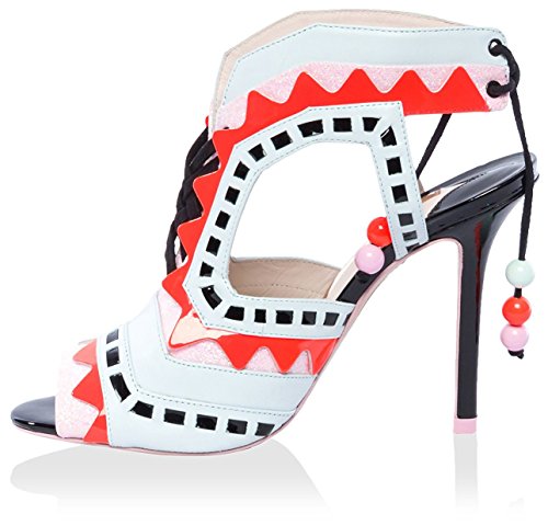 SOPHIA WEBSTER Women's Open Toe Caged Sandal