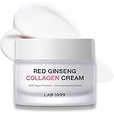 Donginbi LAB 1899 Red Ginseng Collagen Cream - Vegan Firming Cream for Loose Skin, Face Moisturizer for Dry Skin, Korean Red Ginseng, Korean Skin Care Gifts for Women, 1.69 floz