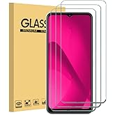 Ranyi [3 Pack] for T-Mobile REVVL 8 /REVVL 7 /T-Mobile REVVL 6 6x Screen Protector, HD Clear 9H Hardness Anti-Scratch No Bubble Tempered Glass Screen Protector Protection Film