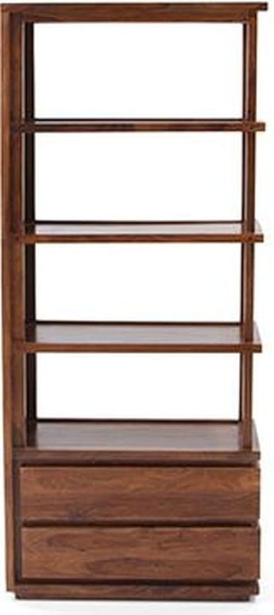 Urban Ladder Vector Solid Wood Display Unit (Teak Finish)