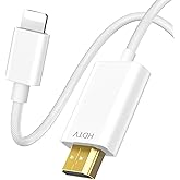 Aplimln [MFi Certified] Lightning to HDMI Cable for iPhone 6.6FT Digital AV Adapter 1080P HD Video Sync Screen Connector iPho