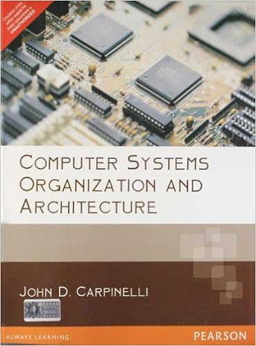 Computer Systems Organization Architecture John D Carpinelli 9788177587678 Amazon Com Books