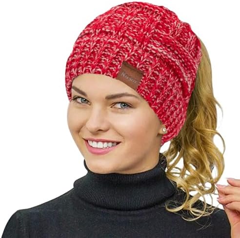 Barefoot Dreams CozyChic Red Beanie and Scarf Set, Slouchy  display picture 2