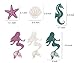 Mermaid Seashell Banner Garland Party Supplies for Kid Birthday Party Decoration