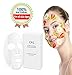 Face Mask Sheets (7 Korean, natural skin care facial masks) Lighten, Tone, and Tighten Skin | Nourishes the skin Whiten and Brighten | Balance Pigmentation & Dullness | Korean technology, by C.A.L