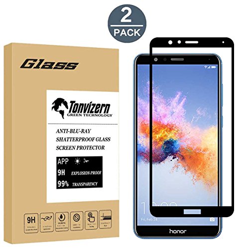 [2 pack]tonvizern for huawei honor 7x tempered glass sc…