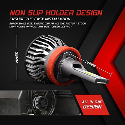 4 Aukee+Headlight+Lumens+Extremely+Conversion