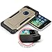 BUDDIBOX iPhone 6s Case, [Corner Series] – Heavy Duty Protection from Falls – Also Compatible with Apple iPhone 6 – [Gold]