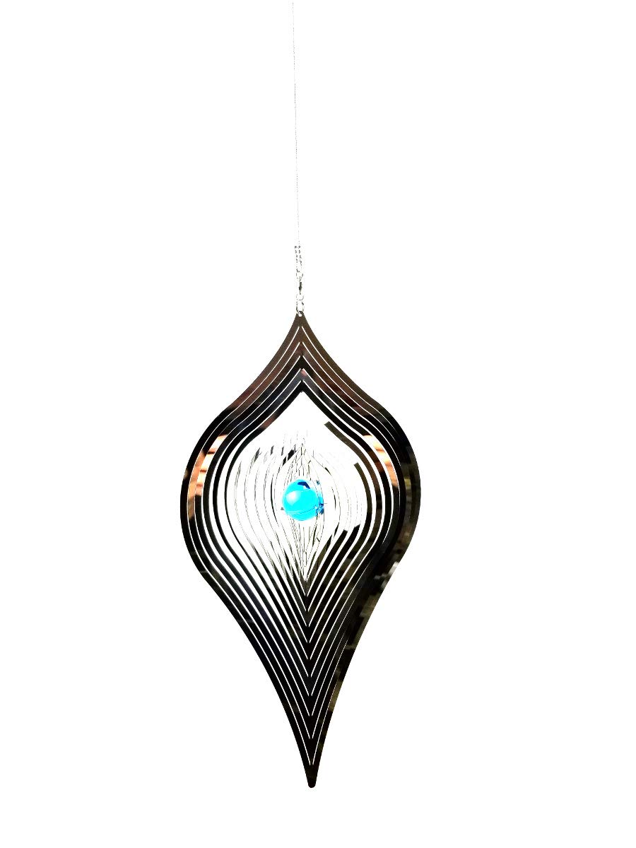 SK Style Large Hanging Stainless Steel Garden Wind Spinner Sun Catcher - Kite