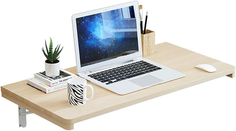 Zyouxiu Table Bureau De Rangement Mural Bureau Pour Ordinateur Portable Bureau Mural Pliant Table Basse Pour Etagere De Cuisine De Bureau Multicolore Et Multi Taille A 90x40cm Amazon Fr Cuisine Maison
