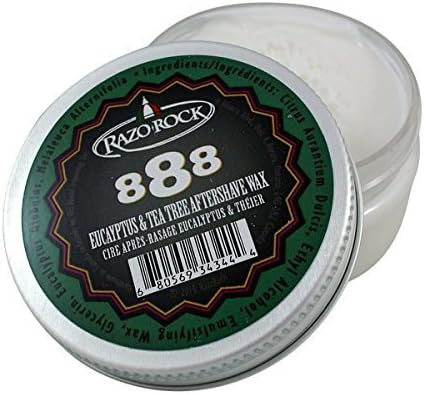 RazoRock 888 Eucalyptus And Tea Tree Aftershave Wax by RazoRock