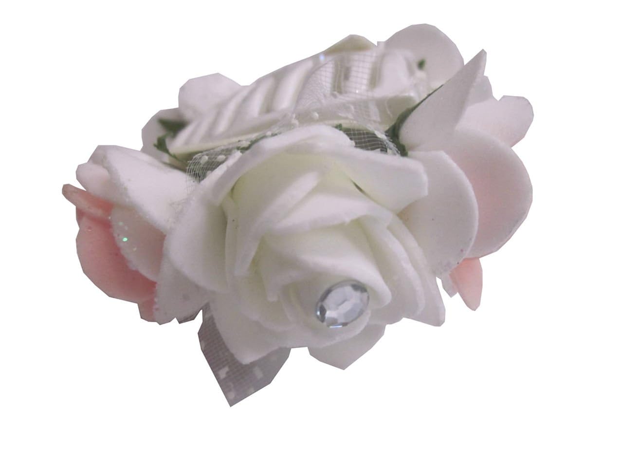 Unique Indian Craft Hair Clutcher Multicolor Foam Sheet Girls Hair