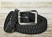 FOXTROT Black 550lb Survival Military Grade Paracord Belt with Free Matching Paracord Bracelet!!!