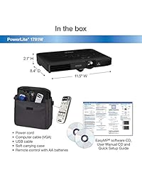 Epson PowerLite LCD Projector, Negro