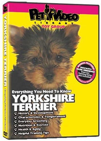 YORKSHIRE TERRIER DVD: + Dog & Puppy Training Bonus